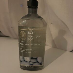 Hot springs spa body wash